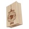 Finch in a Bird Cage Rectangle Rubber Stamp for Stamping Crafting